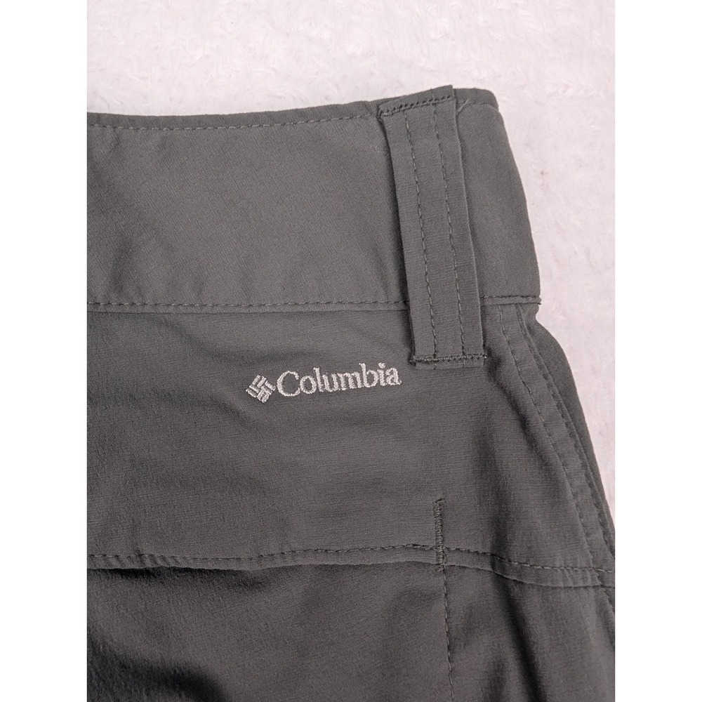 Columbia Omni-Shield Women's Size 2 Gray Roll-Up Hiking Pants Stretch Nylon - Picture 10 of 11